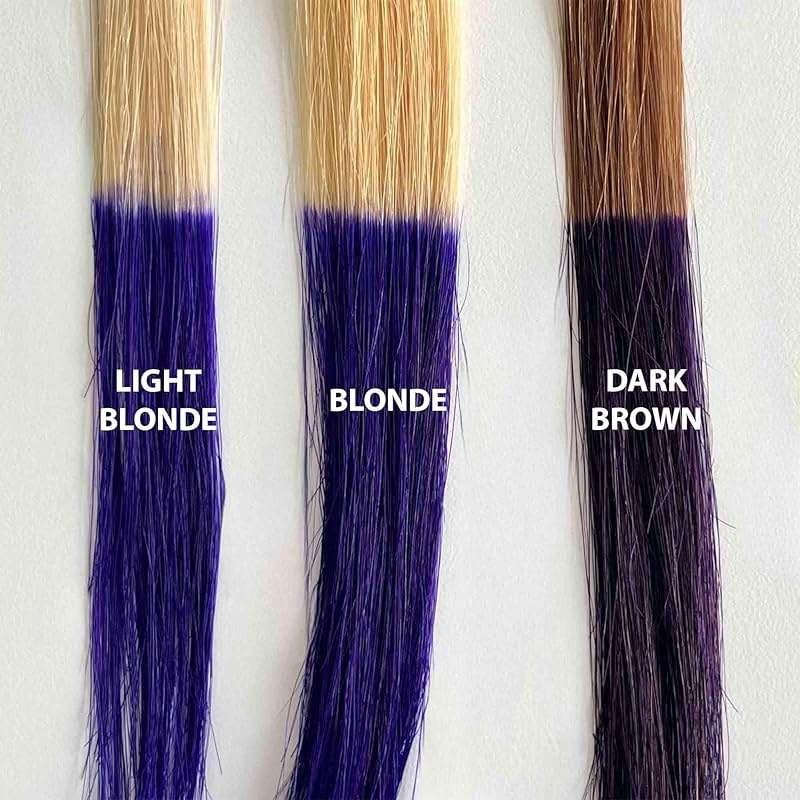20 Purple Premium Natural Semi Permanent Hair Color - Image 4