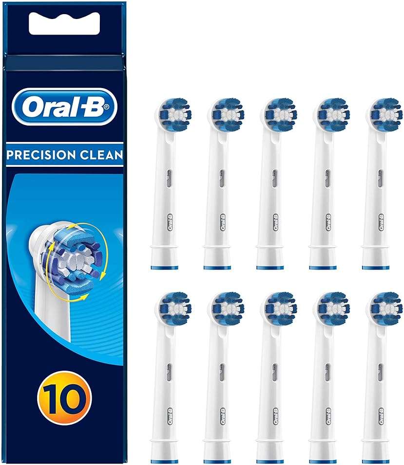 Oral-B Precision Clean Brush Heads 8 + 2 - Image 1