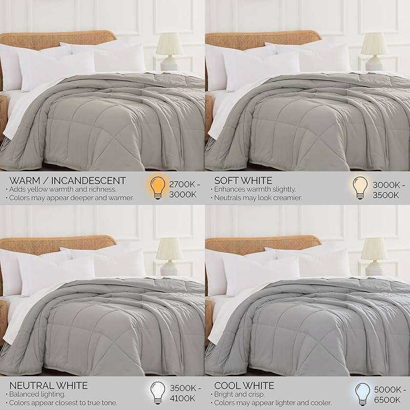 Southshore Fine Living, Inc. California King Size Comforter, Pet Hair Resistant Bedding Comforters, Oversized Down Alternative Comforter, Duvet Insert King, Hotel Bedding, Steel Grey Comforters - Image 9