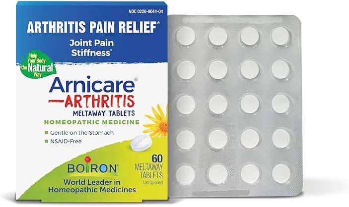 Boiron Arnicare Arthritis Tablets for Arthritis Pain Relief, Joint Soreness, and Rheumatic Pain - 60 Count - Image 1