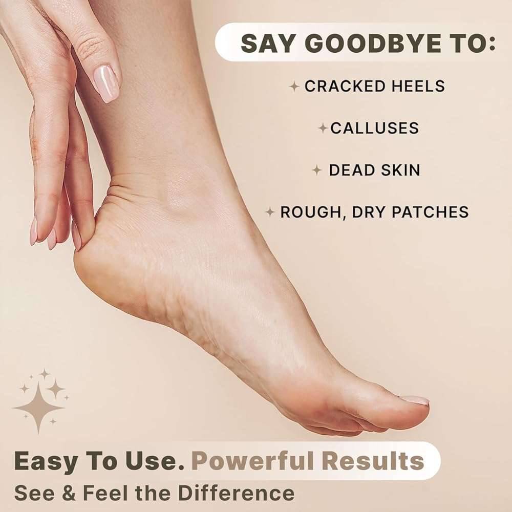 Pumice Stone for Feet - Natural Lava Stone Foot Exfoliator, Callus Remove for Feet, Hands & Dead Skin, Foot Scrubber for Pedicure & Cracked Heels, Strong & Durable Design for Smooth & Soft Feets - Image 3