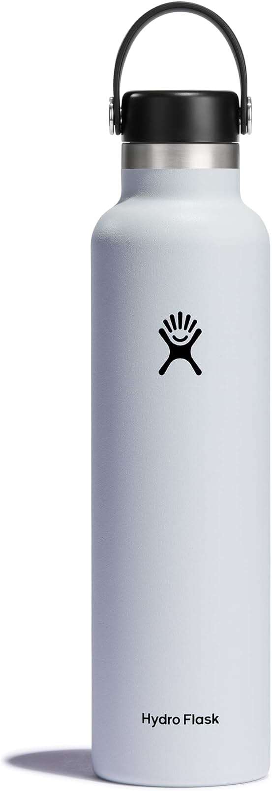 Hydro Flask Water Bottle - Insulated Stainless Steel - Non Spill, Leakproof in 24 Oz White - Image 1