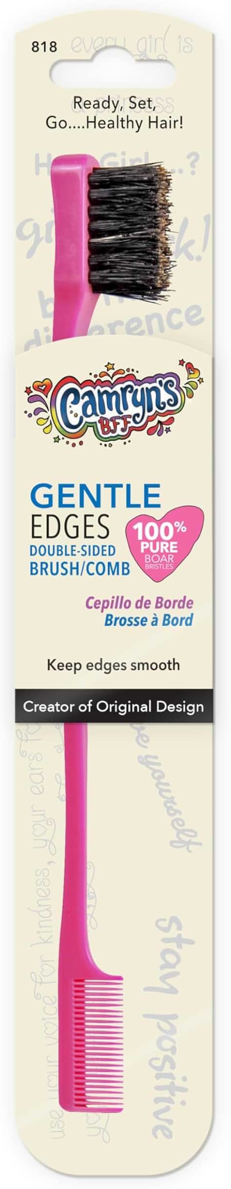 Camryn's BFF Gentle Edges Brush,Pink - Product Image