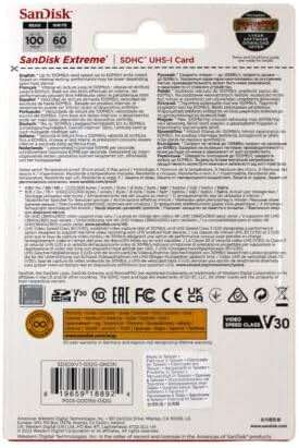 SanDisk 32GB Extreme SDHC UHS-I Memory Card - 90MB/s, C10, U3, V30, 4K UHD, SD Card - SDSDXVE-032G-GNCIN - Image 5