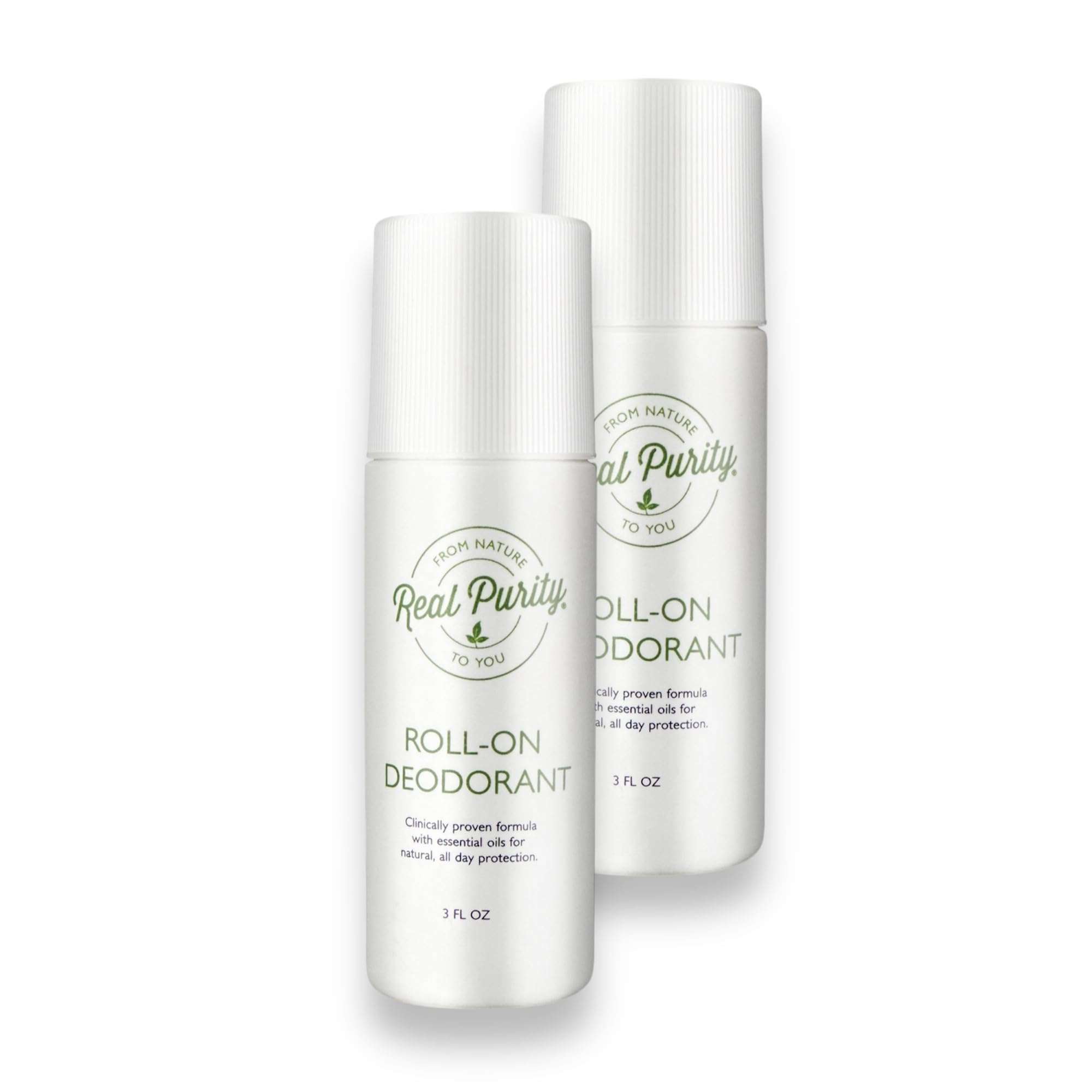 Real Purity, (2 Pack) Roll-On Deodorant - Image 1