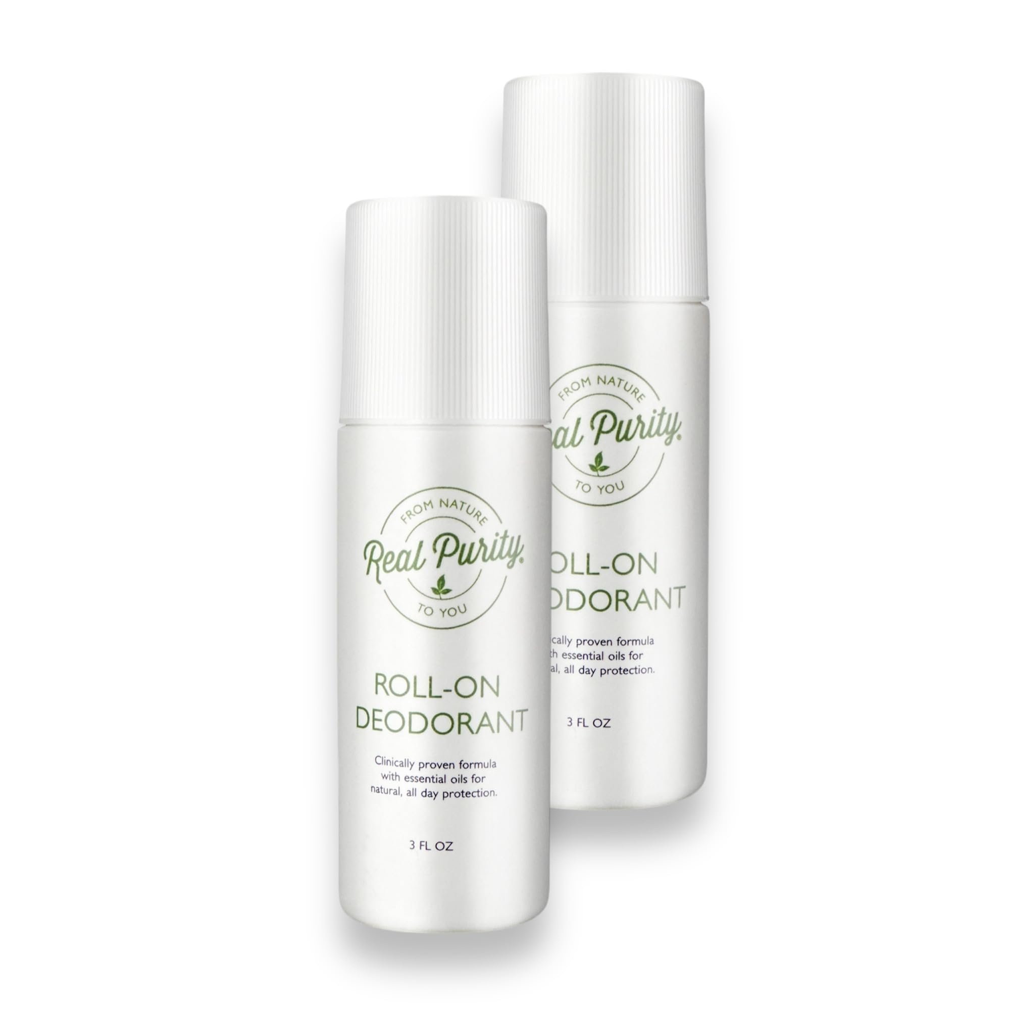 Real Purity, (2 Pack) Roll-On Deodorant - Product Image