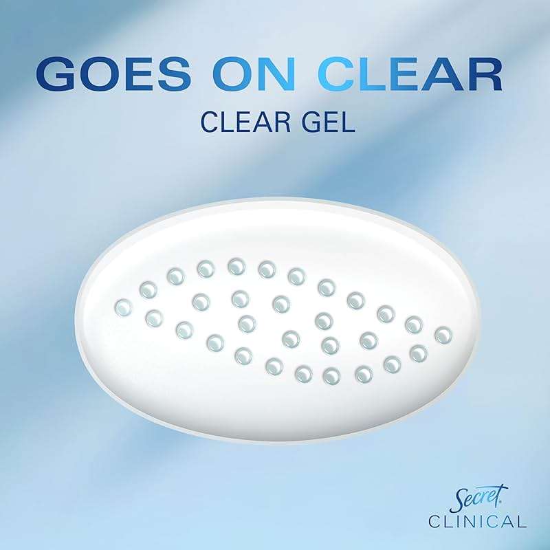 Secret Clinical Strength Antiperspirant Deodorant for Women, Stress Response, 3X Stress Protection, 72hr Sweat & Odor Protection, PH Balancing Minerals, Clear Gel, 1.6 oz (Pack of 3) - Image 9