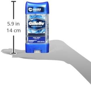 Gillette Antiperspirant Deodorant for Men, Cool Wave Scent, Clear Gel, 3.8 Oz (Pack of 3) - Image 10