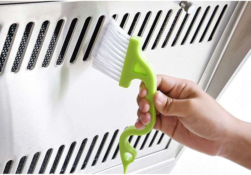 Trycooling Hand-held Groove Gap Cleaning Tools Door Window Track Kitchen Cleaning Brushes (Random Color-Blue, Green, Pink) (1 Pc) - Image 5