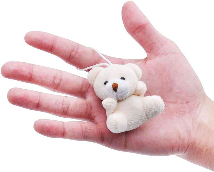 JOYIN 24 Pack Mini Animal Plush Toy Assortment (24 Units 3" Each), Animals Keychain Decoration for Kids, Small Stuffed Animal Bulk for Kids, Carnival Prizes, School Gifts, Party Favor Goodie Bags - Image 4