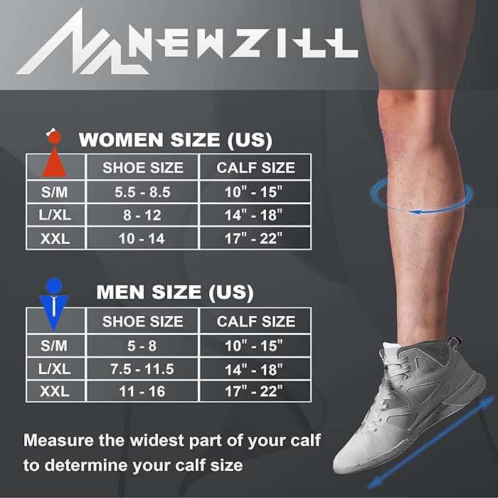 NEWZILL Medical Compression Socks for Women & Men Circulation 20-30 mmHg, Best Support for Running Athletic Cycling Nursing Travel Work and Fitness - Image 2