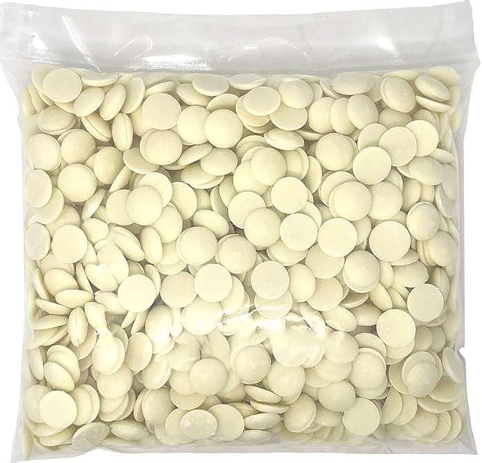 Merckens White Coating Melting Wafers, 5 lb (80 oz) - Image 8