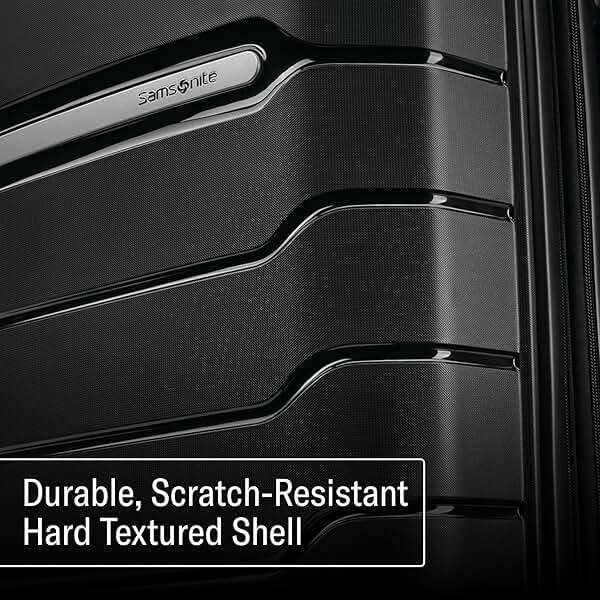 Samsonite Freeform Hardside Carry-On Luggage with Spinner Wheels - Hardshell Suitcase - TSA, Airline-Approved - Expandable Hard Shell, Smooth Rolling Wheels for Lightweight Travel – Black - Image 8