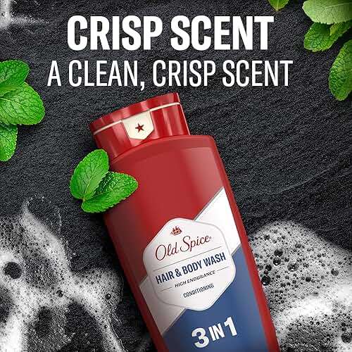 Old Spice Refreshing 2-in-1 Hair & Body Wash Conditioner for Men, High Endurance, 3X Defense, 24/7 Shower Fresh with Lasting Scent, Scented, 24 oz - Image 7