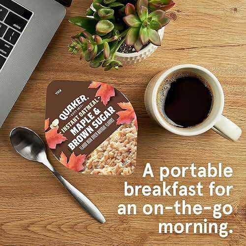Quaker Instant Oatmeal Express Cups, 4 Flavor Variety Pack, 1.76 Ounce (Pack of 12) - Image 3