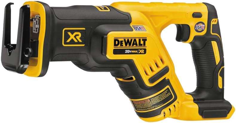 DEWALT 20V MAX XR Reciprocating Saw Cordless, Brushless, Compact,Variable Speed, Pivoting Head, LED Light, Tool Only (DCS367B) - Image 2