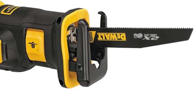 DEWALT 20V MAX XR Reciprocating Saw Cordless, Brushless, Compact,Variable Speed, Pivoting Head, LED Light, Tool Only (DCS367B) - Image 6