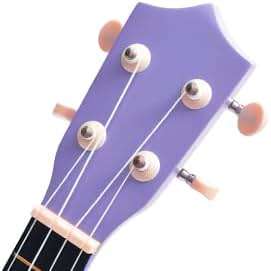 Soprano Ukulele Beginner Pack, 21 Inch Basswood kids Ukuleles Starter Kit with Gig Bag Spare Strings Tuner and Picks. (purple) - Image 6