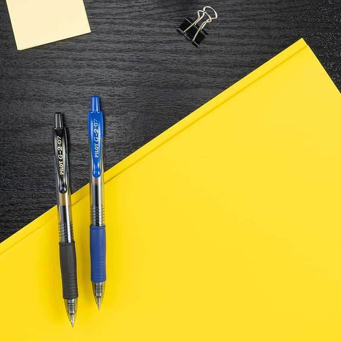 Pilot G2 Premium Gel Pen Convenience Pack, Retractable, Fine 0.7 mm, Blue Ink, Blue Barrel, 36/Pack - Image 5