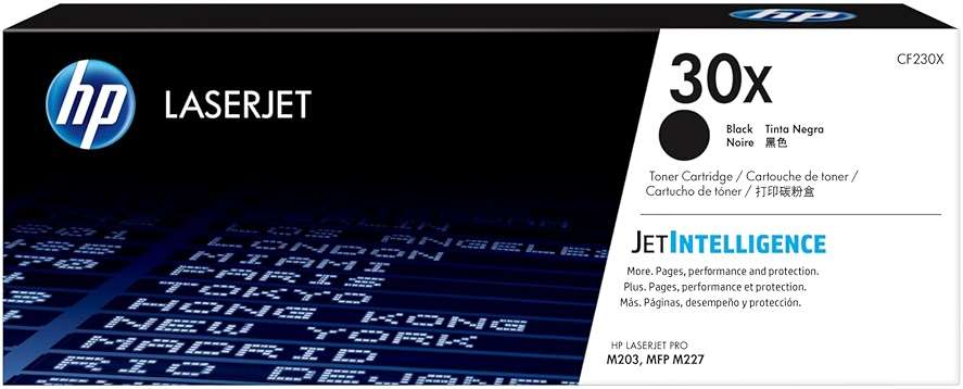 HP 30X Black High-Yield Toner Cartridge | Works LaserJet Pro M203 Series, LaserJet Pro MFP M227 Series | CF230X - Image 6