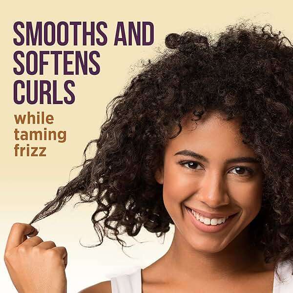Pantene Gold Series Detangling Milk Hair Treatment for Curly Hair, Natural and Textured Hair, 7.6 Fl Oz Leave-On Hair Detangler Infused with Rich Argan Oil, Dye and Sulfate Free Formula - Image 3