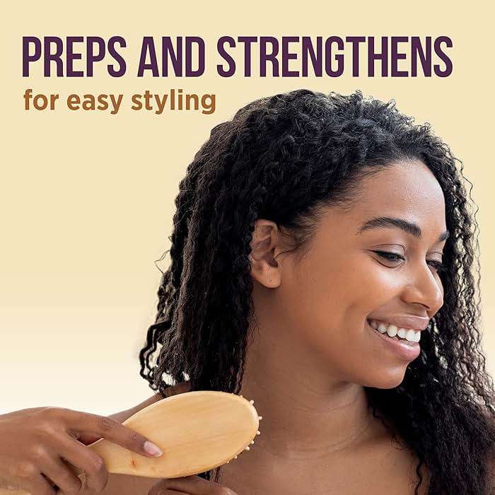 Pantene Gold Series Detangling Milk Hair Treatment for Curly Hair, Natural and Textured Hair, 7.6 Fl Oz Leave-On Hair Detangler Infused with Rich Argan Oil, Dye and Sulfate Free Formula - Image 4