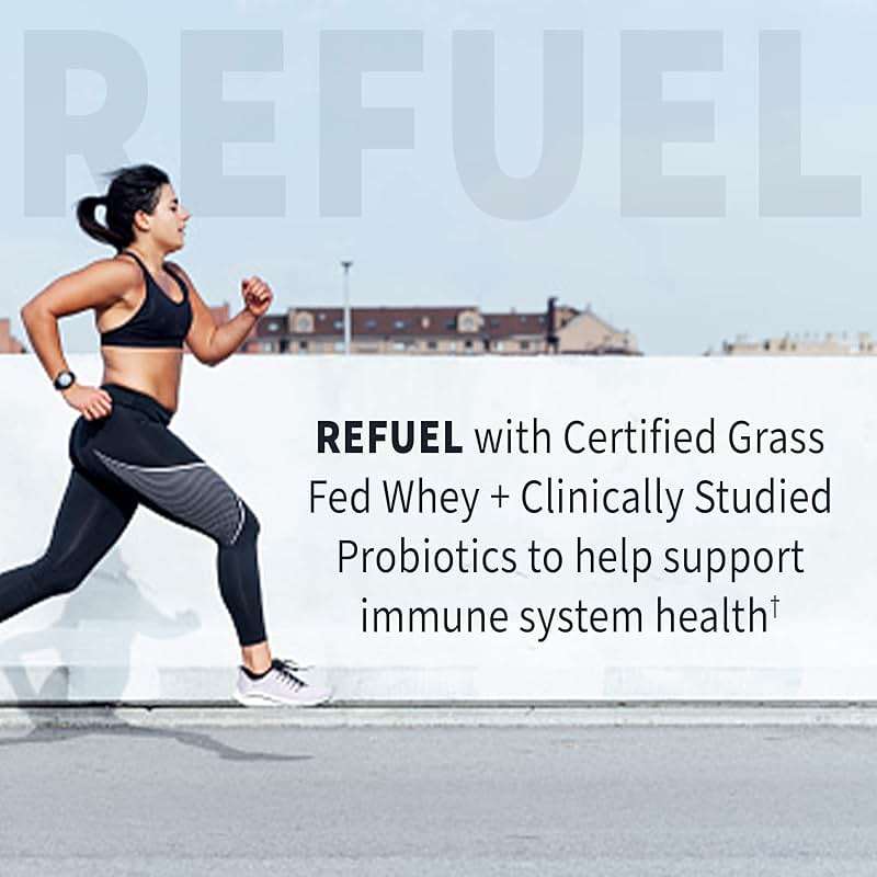 Garden of Life Sport Whey Protein Powder Chocolate, Premium Grass Fed Whey Protein Isolate Plus Probiotics for Immune System Health, 24g Protein, Non GMO, Gluten Free, Cold Processed - 20 Servings - Image 3