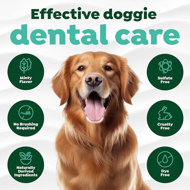 TropiClean Oral Care Brushing Gel for Dogs & Cats| Dog Toothpaste | Pet Dental Gel | Dog Teeth Cleaning Use with Pet Toothbrush | 2 oz - Image 4