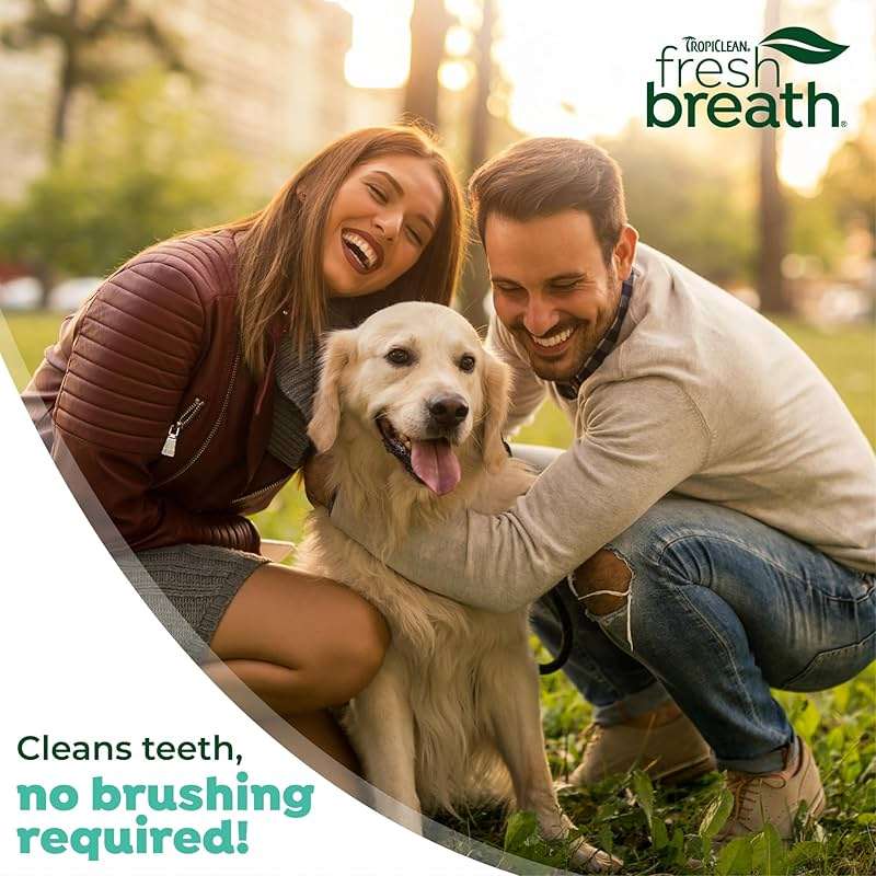 TropiClean Oral Care Brushing Gel for Dogs & Cats| Dog Toothpaste | Pet Dental Gel | Dog Teeth Cleaning Use with Pet Toothbrush | 2 oz - Image 7