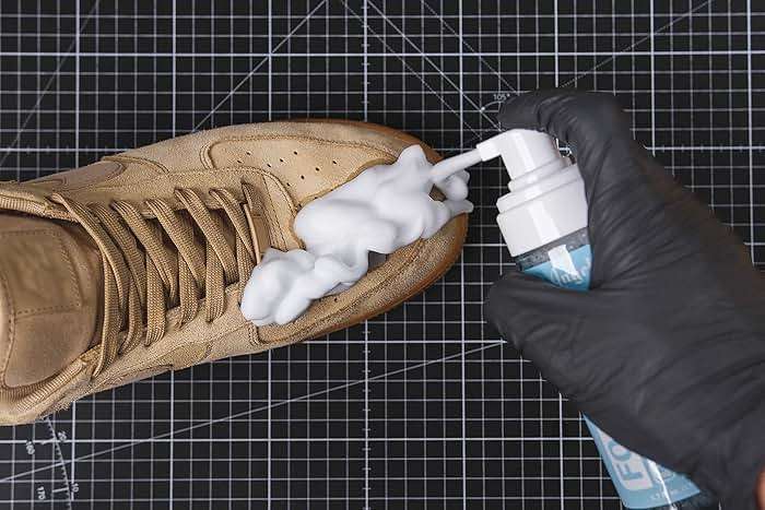 Angelus Foam Tex Cleaning Kit, Shoe Cleaning Kit for Leather, Canvas, Suede, and Rubber – Removes Dirt, Stains, and Scuffs – Non-Toxic, For Sneakers, Hats, Furniture, Clothing & More. Made In USA - Image 5