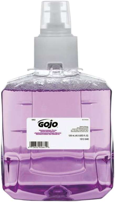 GOJO LTX 1200 ml Plum Foam Soap - Image 1