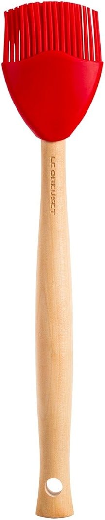 Le Creuset Silicone Craft Series Basting Brush, 10 1/2" x 2 1/8", Cerise - Product Image