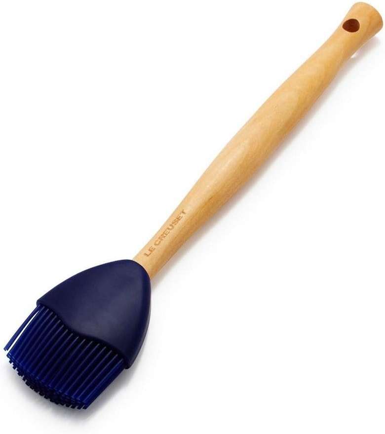 Le Creuset Silicone Craft Series Basting Brush, 10 1/2" x 2 1/8", Cerise - Image 3