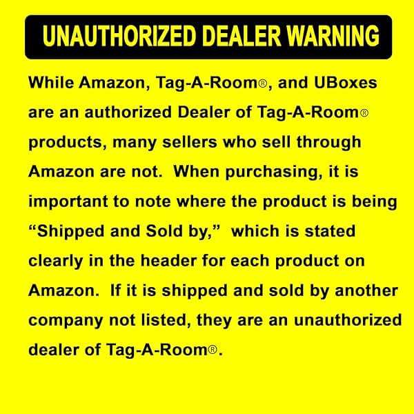 Tag-A-Room Moving Box Labels – 800 Color Coded Labels for Moving Boxes, Room ID Packing Stickers + 100 Fragile Box Stickers, Home & Apartment Moving Organization Supplies (4 Bedroom Pack) - Image 9