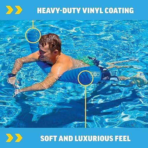 WOW World of Watersports First Class Foam Pool Noodles for Swimming and Floating, Pool Floats, Lake Floats - Image 3