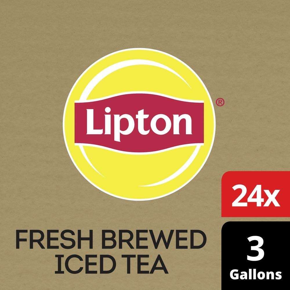 Lipton Black Unsweetened Iced Tea Bags, Makes 3 Gallons, 24 Count - Image 2