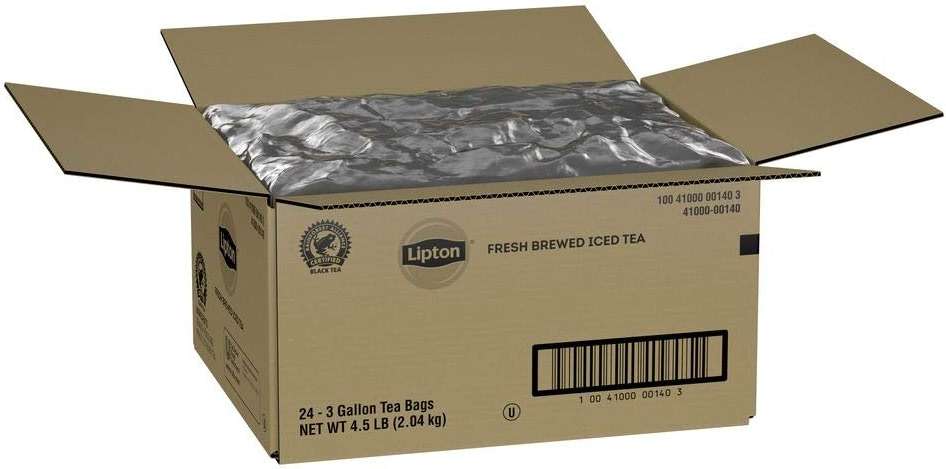 Lipton Black Unsweetened Iced Tea Bags, Makes 3 Gallons, 24 Count - Image 3