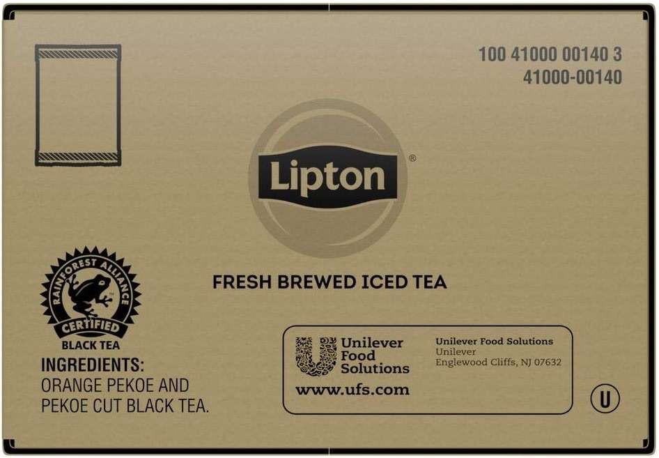 Lipton Black Unsweetened Iced Tea Bags, Makes 3 Gallons, 24 Count - Image 8