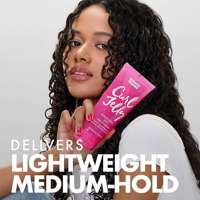 Umberto Giannini Curl Jelly Scrunching Jelly 6.7 fl Oz - Frizz Solution Defining Hair Gel for 2a-4c Curly, Wavy, Coily Hair - Vegan & Cruelty-Free - Image 5
