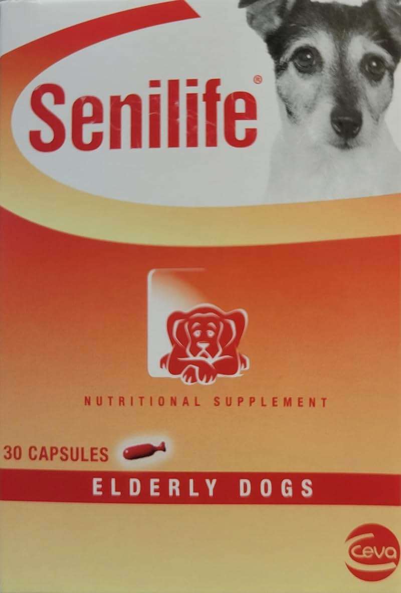 SEGMINISMART CEVA Animal Health D59010B Senilife Nutritional Supplement for Elderly Dogs- 30 capsules/ box - Image 1