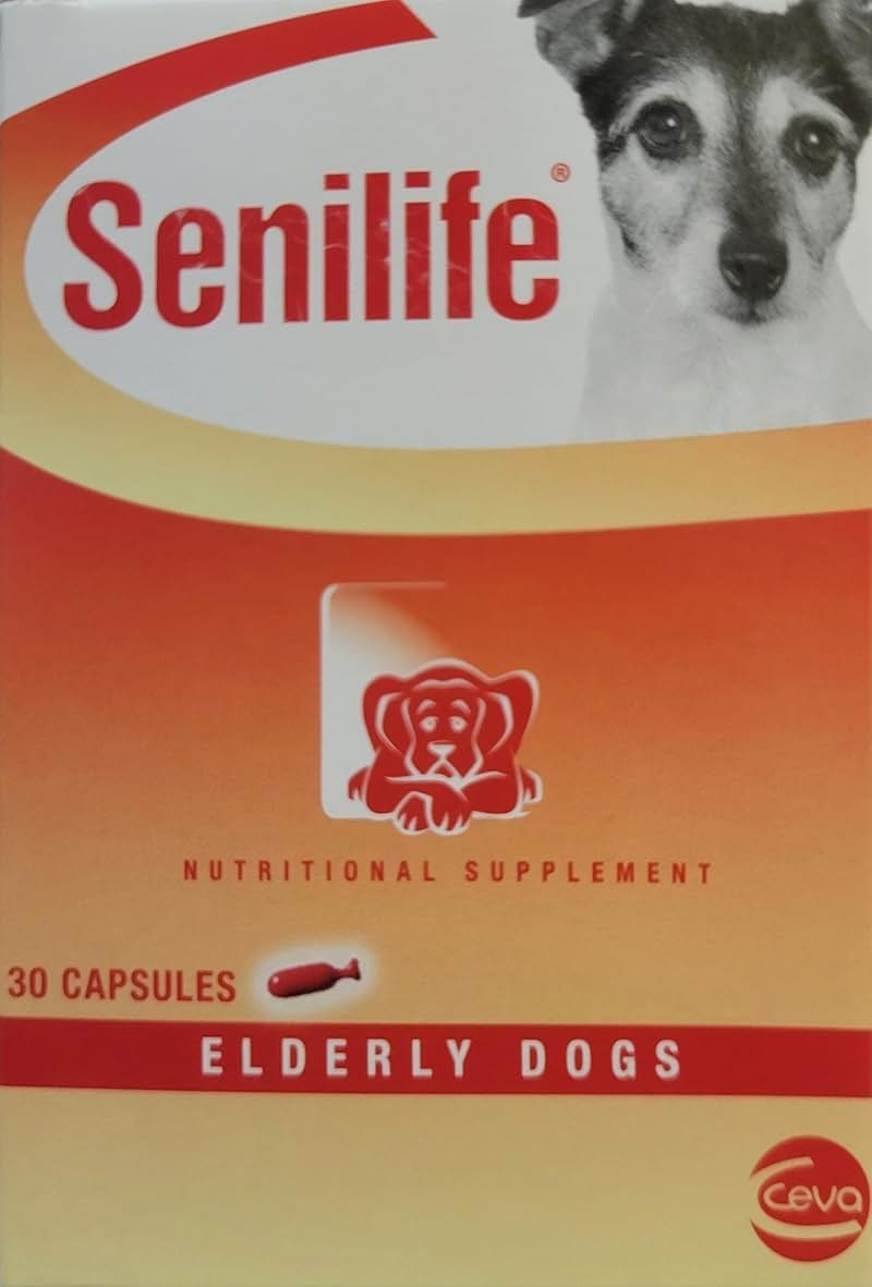 SEGMINISMART CEVA Animal Health D59010B Senilife Nutritional Supplement for Elderly Dogs- 30 capsules/ box - Product Image