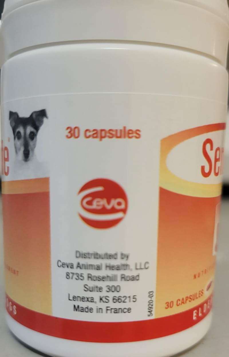 SEGMINISMART CEVA Animal Health D59010B Senilife Nutritional Supplement for Elderly Dogs- 30 capsules/ box - Image 7