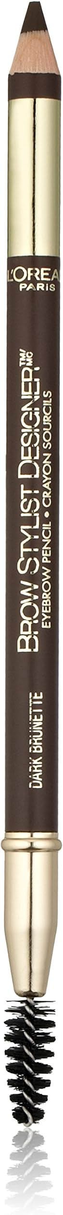 L'Oréal Paris Brow Stylist Designer Brow Pencil, Dark Brunette, 0.045 oz. - Product Image