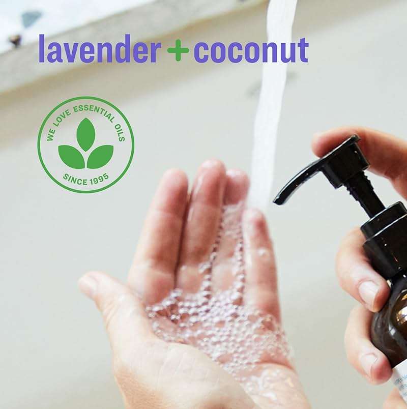 Everyone Liquid Hand Soap, 12.75 Ounce (Pack of 3), Lavender and Coconut, Plant-Based Cleanser with Pure Essential Oils - Image 4