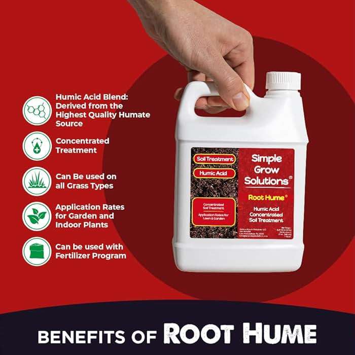 Raw Organic Soil Conditioner- Root Hume- Simple Grow Solutions- Natural Plant & Lawn Treatment- Nutrient Food Enhancer- Concentrated Liquid Humic - Grass, Tomatoes, Citrus, Flowers, Vegetables - Image 2