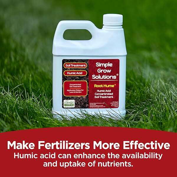 Raw Organic Soil Conditioner- Root Hume- Simple Grow Solutions- Natural Plant & Lawn Treatment- Nutrient Food Enhancer- Concentrated Liquid Humic - Grass, Tomatoes, Citrus, Flowers, Vegetables - Image 6