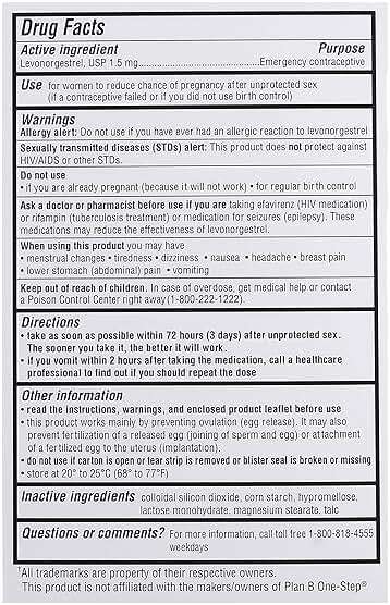 Ohm My Choice Emergency Contraceptive Pill. A Safe and Effective Way to Lower Your Chances to get Pregnant After unprotected Sex. Active Ingredient Levonorgestrel Tablet 1.5mg - Image 3