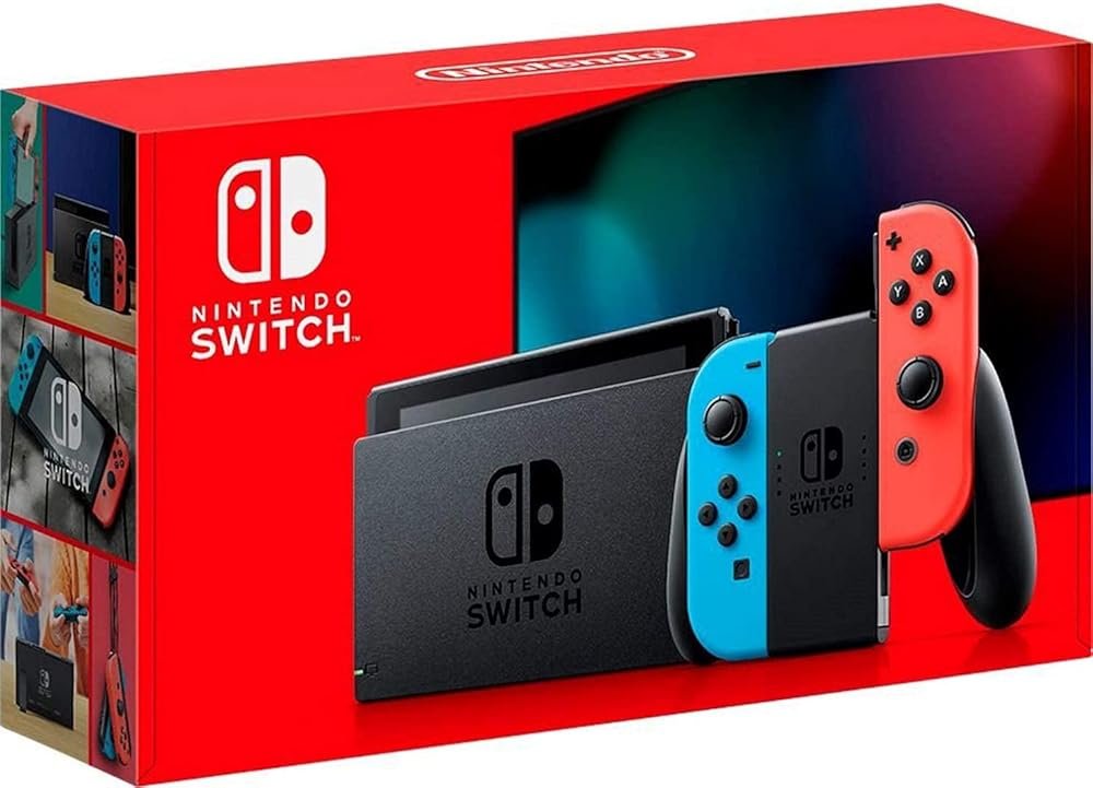 Nintendo - Switch 32GB Console - Neon Red/Neon Blue Joy-Con - Product Image