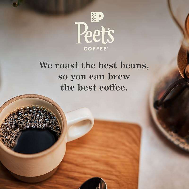 Peet's Coffee, Dark Roast Keurig K-Cup Pods, 100% Arabica Coffee - Major Dickason's Blend 75 Count (1 Box of 75 Pods) - Image 4