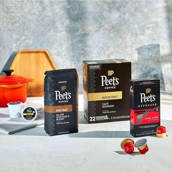 Peet's Coffee, Dark Roast Keurig K-Cup Pods, 100% Arabica Coffee - Major Dickason's Blend 75 Count (1 Box of 75 Pods) - Image 7